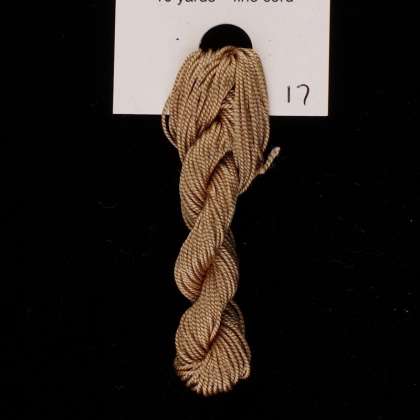   17 Smokey Topaz - Thread, Tranquility (fine cord): click to enlarge
