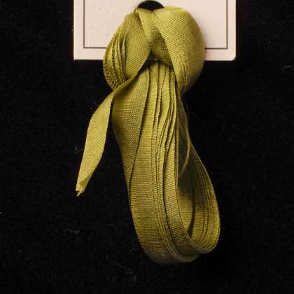  952 Pheasant Green - Ribbon, 7mm: click to enlarge