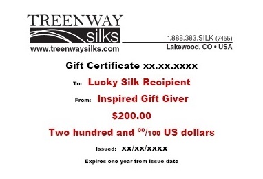 Gift Certificate-$200: click to enlarge