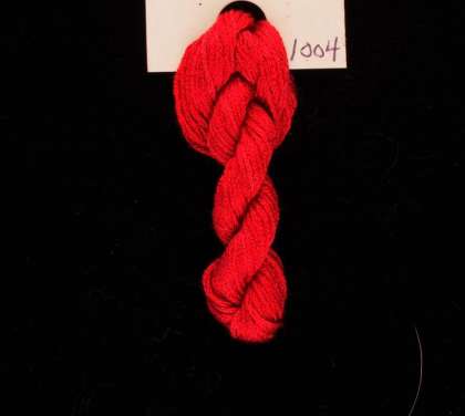 Natural-Dyes 1004 Red Saffron - Thread, Harmony (6-strand silk floss): click to enlarge