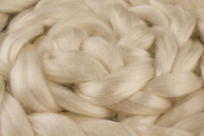 Silk / Bamboo-Retted (60%/40%) Combed Top/Sliver -  50g: click to enlarge