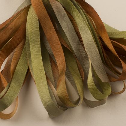 Montano 'Rose Leaf' - Ribbon, 7mm: click to enlarge