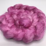 Limited Edition "Fireweed" - Hand-dyed Tussah Roving/Sliver 25g