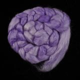 Limited Edition "My Mom's Iris" - Hand-dyed Tussah Roving/Sliver 25g