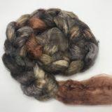 Salt Spring Island Limited Edition 'Red Tail Hawk' - Tussah Silk Roving/Sliver 25g