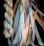 montano series fine cord silk thread and 3.5mm silk ribbon in athens