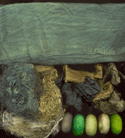 Eat Your Greens - dyed silk fibres