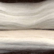 Silk cashmere fibre