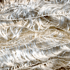 Eyelash silk yarn