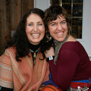 Carol (left) and Oria
