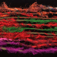 recycled sari yarn