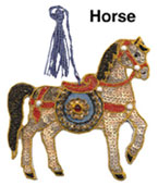 horse burmese embellishment