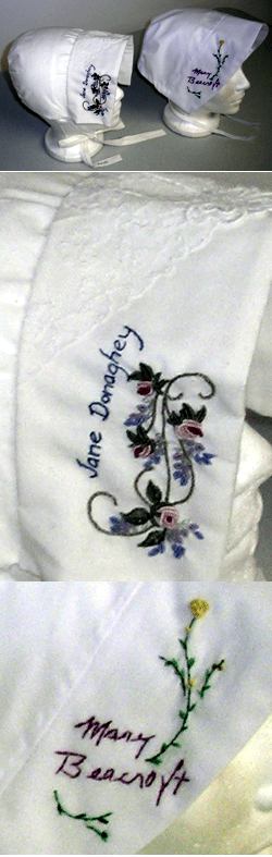 Dowthwaite detail of embroidery work