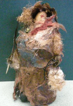 Ehmann - Willa, The Troll silk fusion sculpture