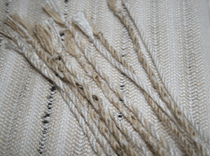 Susan Harvey Woven Silk Scarf - muga, tussah and chenille silk 2