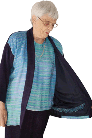 Doreen Page woven kimono