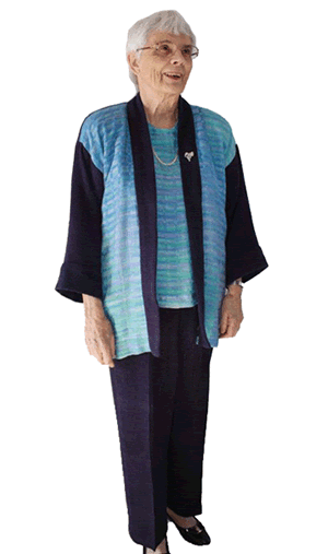 Doreen Page woven kimono