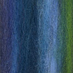 blue symphony wool roving