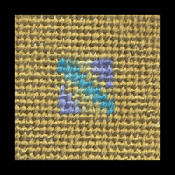 image of embroidery using Treenway Silks thread