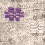 10/1 noil silk woven by karen selk
