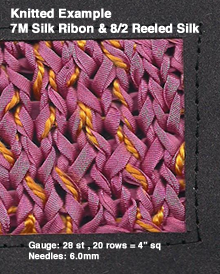 photo of ribbon swatch