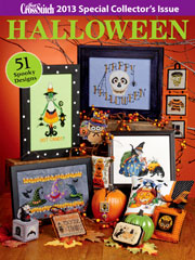 photo of Halloween cross stitch pattern