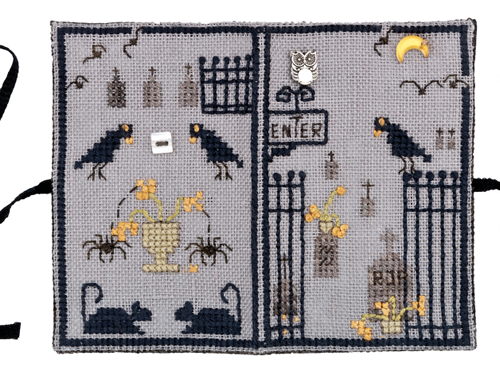 photo of Halloween cross stitch pattern
