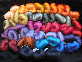 photo of Kate's Order - silk yarn