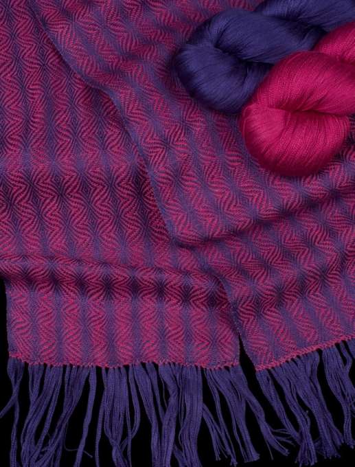product details free weaving draft 2 skeins 2 scarves spaced 2