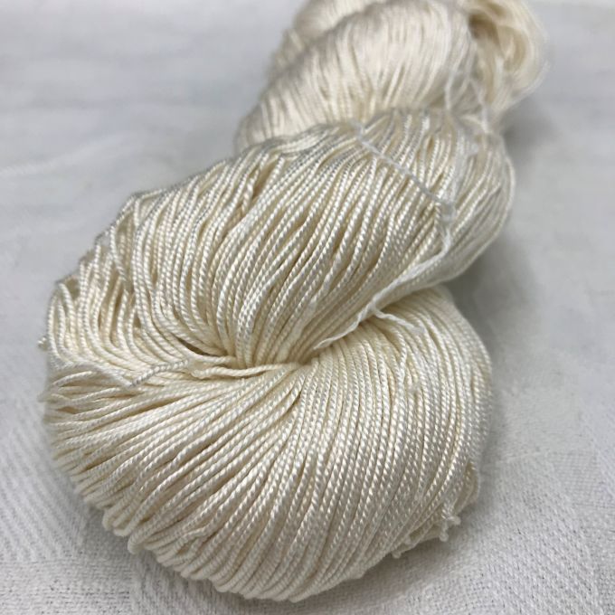 Cobweb Silk Yarn- 60/2 - Undyed