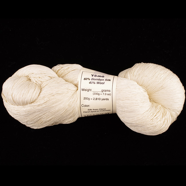 Product Details  Yōmō - Silk-Blend Yarn (60% Bombyx Silk & 40