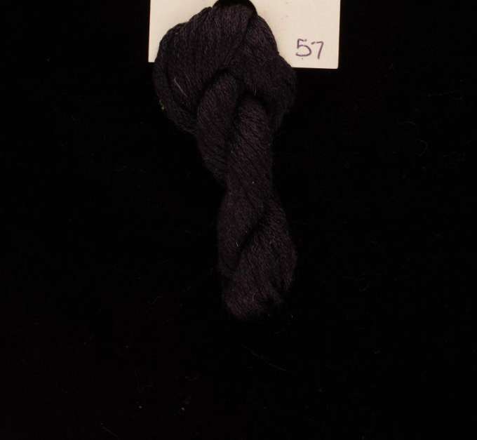 Product Details, 57 Raven Black - Thread, Harmony (6-strand silk floss), Harmony (6-strand silk floss thread), Threads & Ribbons
