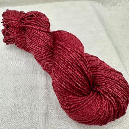 Color Now! - Jorie II Silk Yarn - Natural Dye 1004 Red Saffon: click to enlarge
