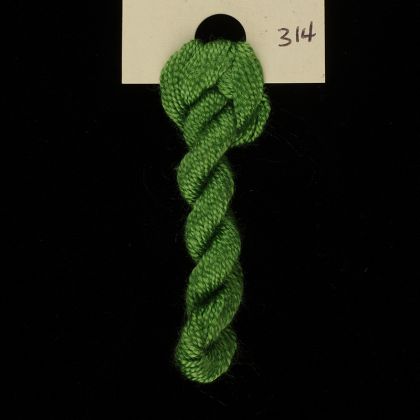  317 Green Tourmaline - Thread, Zen Shin (20/2 spun): click to enlarge