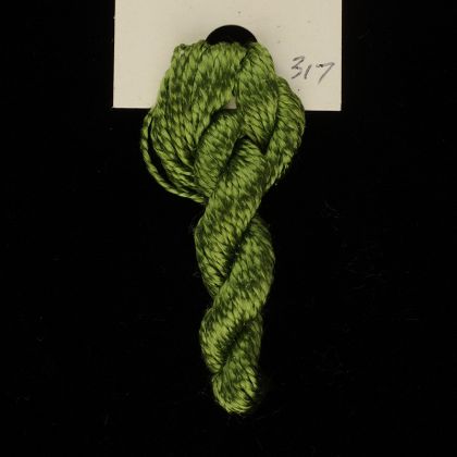  317 Green Tourmaline - Thread, Serenity (8/2 reeled): click to enlarge