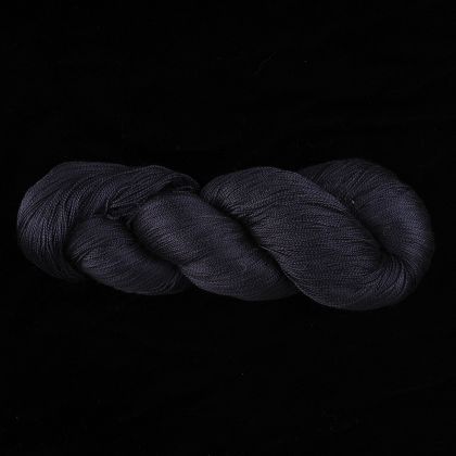 Color Now! - Kiku Silk Yarn - 318 Dark Blue Jeans: click to enlarge