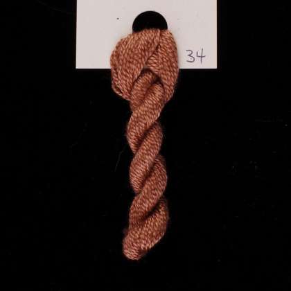   34 Spiced Cognac - Thread, Zen Shin (20/2 spun): click to enlarge