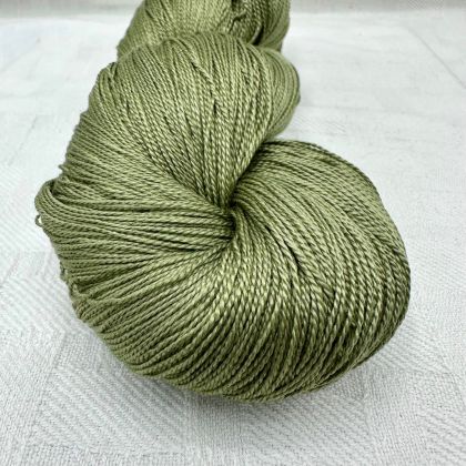 Color Now! - Kiku Silk Yarn -  430 Hillside Green: click to enlarge
