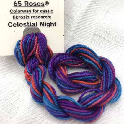      65 Roses® 'Celestial Night' - Thread, Shinju (#5 silk perle): click to enlarge