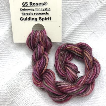      65 Roses® 'Guiding Spirit' - Thread, Shinju (#5 silk perle): click to enlarge