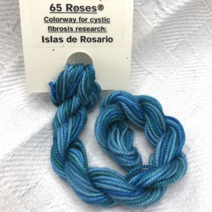      65 Roses® 'Islas de Rosario' - Thread, Shinju (#5 silk perle): click to enlarge