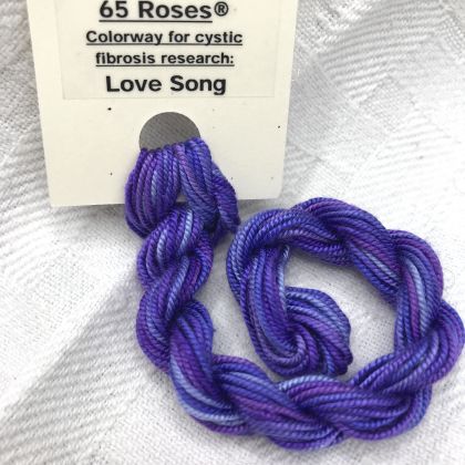      65 Roses® 'Love Song' - Thread, Shinju (#5 silk perle): click to enlarge