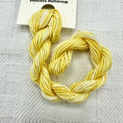      65 Roses® 'Princess Buttercup' - Thread, Shinju (#5 silk perle): click to enlarge