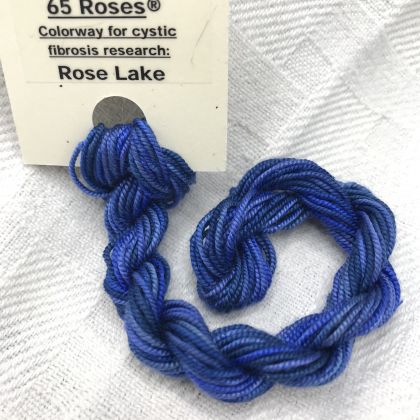      65 Roses® 'Rose Lake' - Thread, Shinju (#5 silk perle): click to enlarge