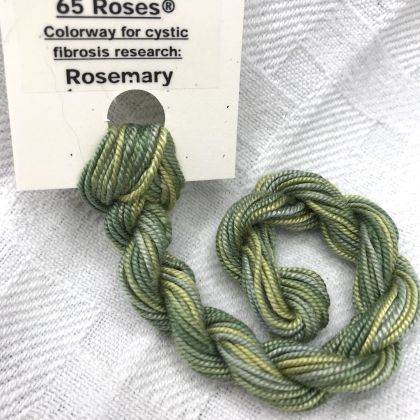      65 Roses® 'Rosemary' - Thread, Shinju (#5 silk perle): click to enlarge