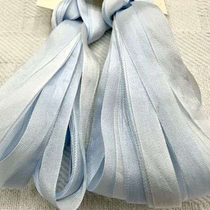      65 Roses® 'Blue Girl' -  7mm Silk Ribbon: click to enlarge