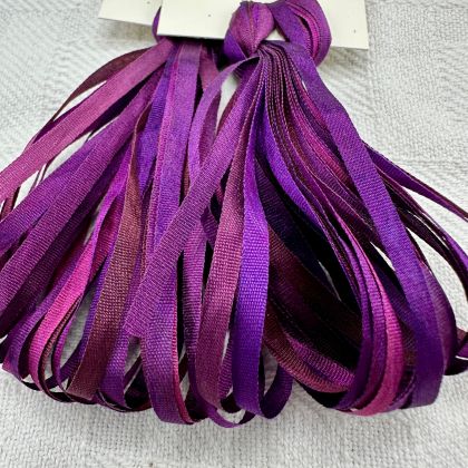      65 Roses® 'Midnight Blue' -  3.5mm Silk Ribbon: click to enlarge