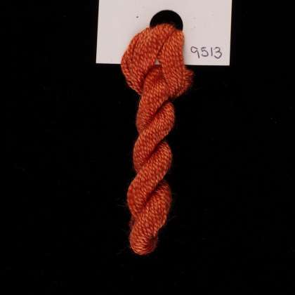 9513 Persimmon - Thread, Zen Shin (20/2 spun): click to enlarge