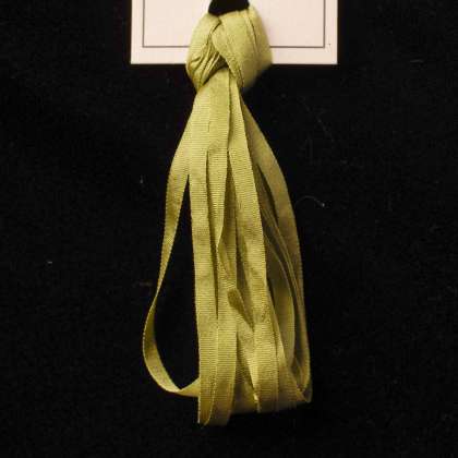  952 Pheasant Green - Ribbon, 3.5mm: click to enlarge
