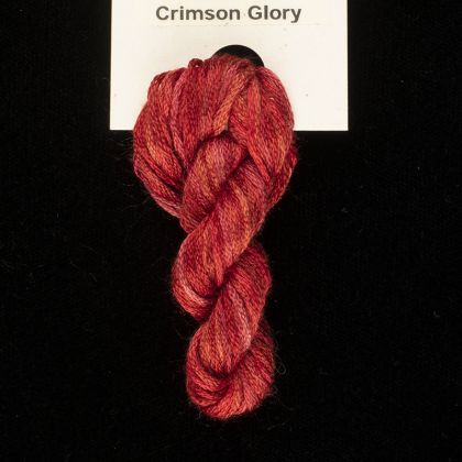      65 Roses® 'Crimson Glory' - Thread, Harmony (6-strand silk floss): click to enlarge